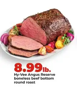 Hy-Vee Hy-Vee angus reserve boneless beef bottom round roast offer