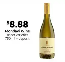 Fareway Mondavi Wine offer