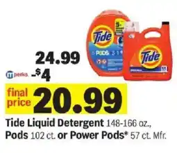 Meijer Tide liquid detergent offer