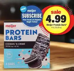 Meijer Meijer protein bars offer