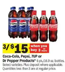 Meijer Coca-Cola, Pepsi, 7UP or Dr Pepper Products offer