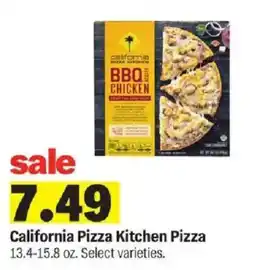 Meijer California Pizza Kitchen Pizza offer
