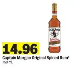 Meijer Captain Morgan Original Spiced Rum offer
