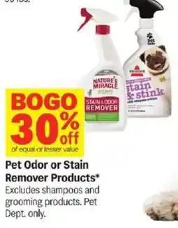 Meijer Nature's Miracle Pet Odor or Stain Remover Productsr offer