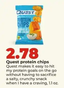 Hy-Vee Quest protein chips offer
