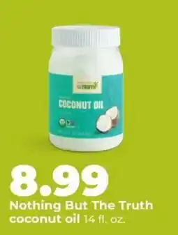 Hy-Vee Nothing But The Truth coconut oil offer