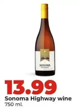 Hy-Vee Sonoma Highway wine offer