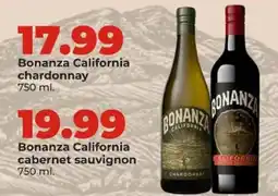 Hy-Vee Bonanza california chardonnay offer