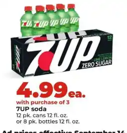 Hy-Vee 7up soda offer