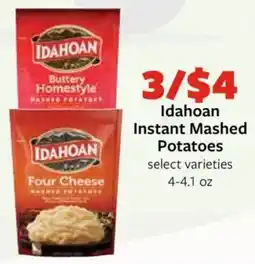 Fareway Idahoan instant mashed potatoes offer