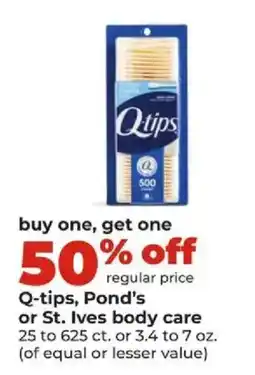 Hy-Vee Q-tips offer