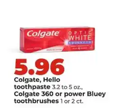 Hy-Vee Colgate hello toothpaste offer