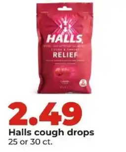 Hy-Vee Halls cough drops offer