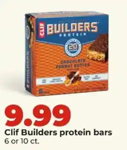Hy-Vee Clif Builders protein bars offer