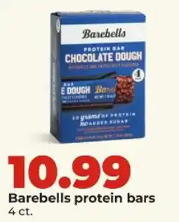 Hy-Vee Barebells protein bars offer