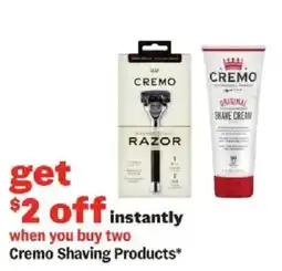 Meijer Cremo Shaving Products offer