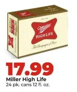 Hy-Vee Miller High Life offer