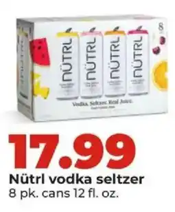 Hy-Vee Nütrl vodka seltzer offer