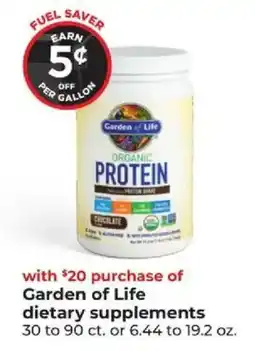 Hy-Vee Garden of Life organic protein offer