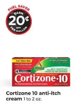 Hy-Vee Cortizone 10 anti-itch cream offer