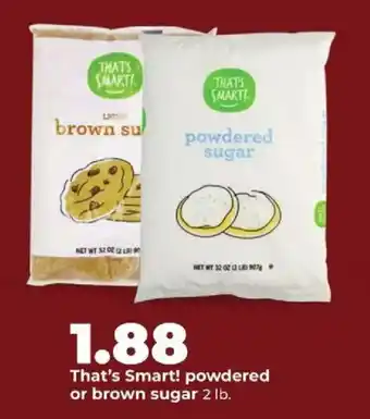 Hy-Vee That's Smart! powdered or brown sugar offer