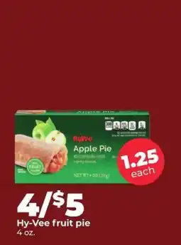 Hy-Vee Hy-Vee fruit pie offer
