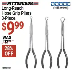Harbor Freight Tools Pittsburgh long-reach hose grip pliers offer