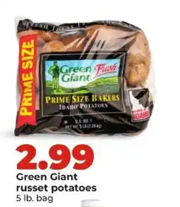 Hy-Vee Green Giant russet potatoes offer