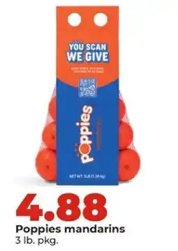 Hy-Vee Poppies mandarins offer