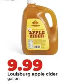 Hy-Vee Louisburg apple cider offer