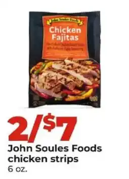 Hy-Vee John Soules Foods chicken strips offer