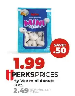 Hy-Vee Hy-Vee mini donuts offer