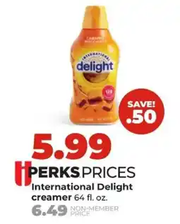Hy-Vee International Delight creamer offer
