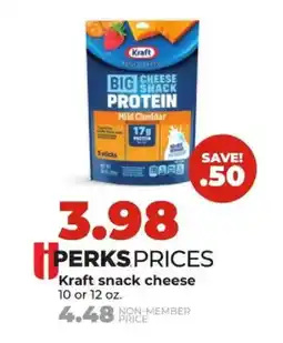 Hy-Vee Kraft snack cheese offer
