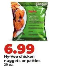 Hy-Vee Hy-Vee chicken nuggets or patties offer