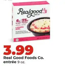 Hy-Vee Real Good Foods Co. lasagna bowl offer