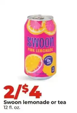 Hy-Vee Swoon lemonade or tea offer