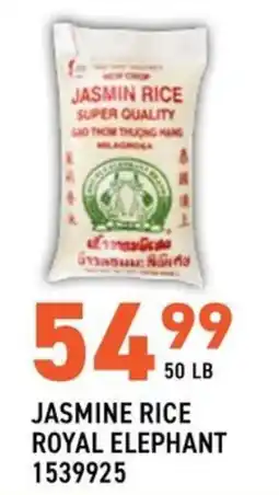 US Foods Chef's Store Jasmine Rice Royal Elephant offer