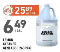 US Foods Chef's Store Lemon Cleaner Genlabs offer