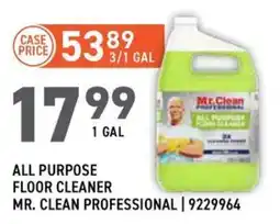 US Foods Chef's Store Mr. Clean Professional All Purpose Floor Cleaner offer