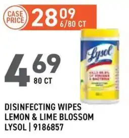 US Foods Chef's Store Lysol disinfecting wipes offer