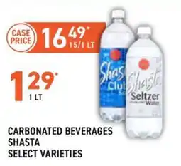 US Foods Chef's Store Shasta carbonated beverages offer