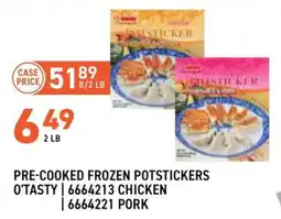 US Foods Chef's Store O'tasty Pre-cooked frozen potstickers offer
