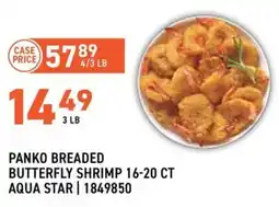 US Foods Chef's Store Aqua Star Panko Breaded Butterfly Shrimp offer