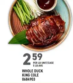 US Foods Chef's Store King Cole Whole Duck offer