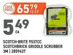 US Foods Chef's Store 3M Scotch-brite scotchbrick griddle scrubber offer