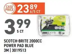 US Foods Chef's Store 3M Scotch-Brite power pad blue offer