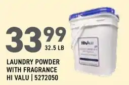 US Foods Chef's Store Hi Valu laundry powder with fragrance offer