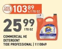US Foods Chef's Store Tide Professional Commercial He Detergent offer
