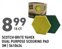 US Foods Chef's Store Scotch-Brite 96hex dual purpose scouring pad offer